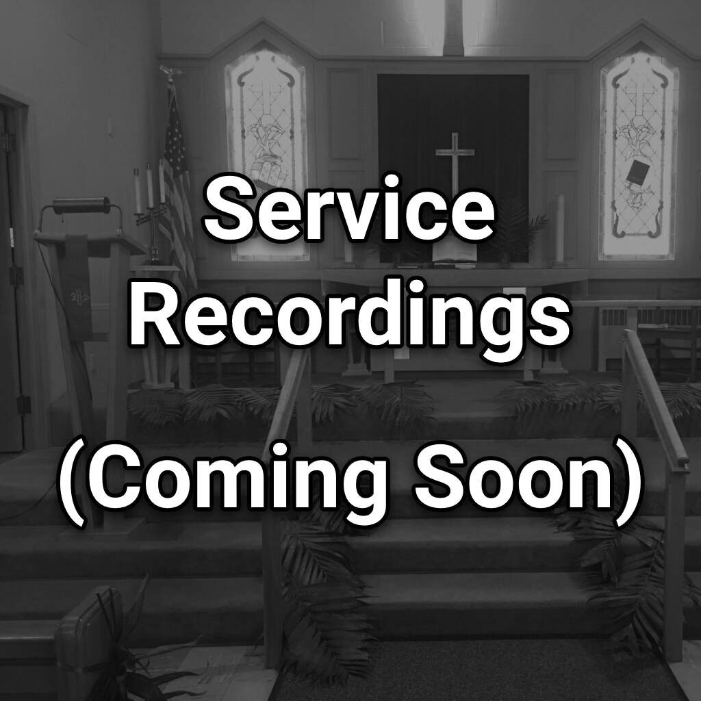 Image link for Service Recordings (Coming Soon).